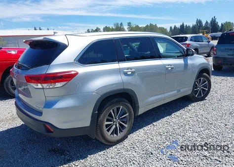 2018 Toyota Highlander Xle из США, поврежденный, VIN 5TDJZRFH6JS832825